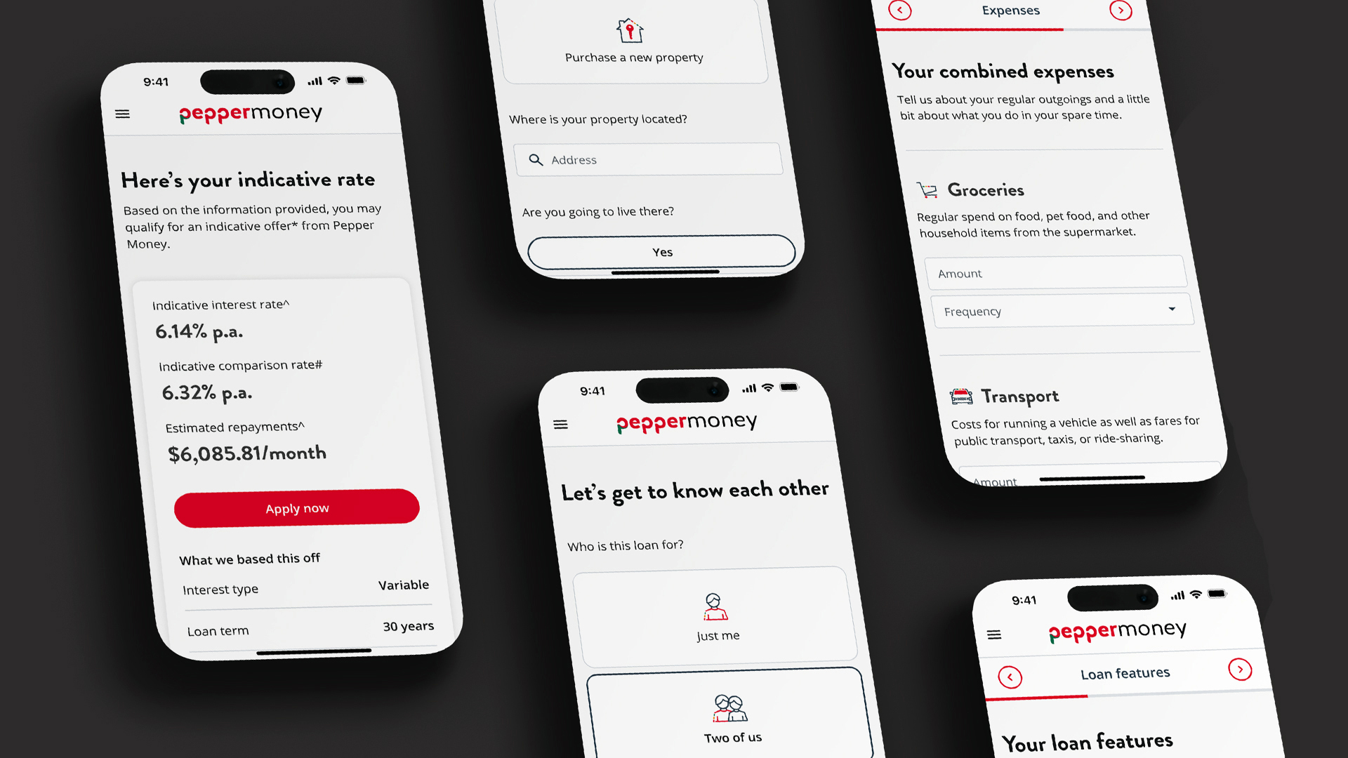 Design af Pepper Money's første digitale realkreditlån